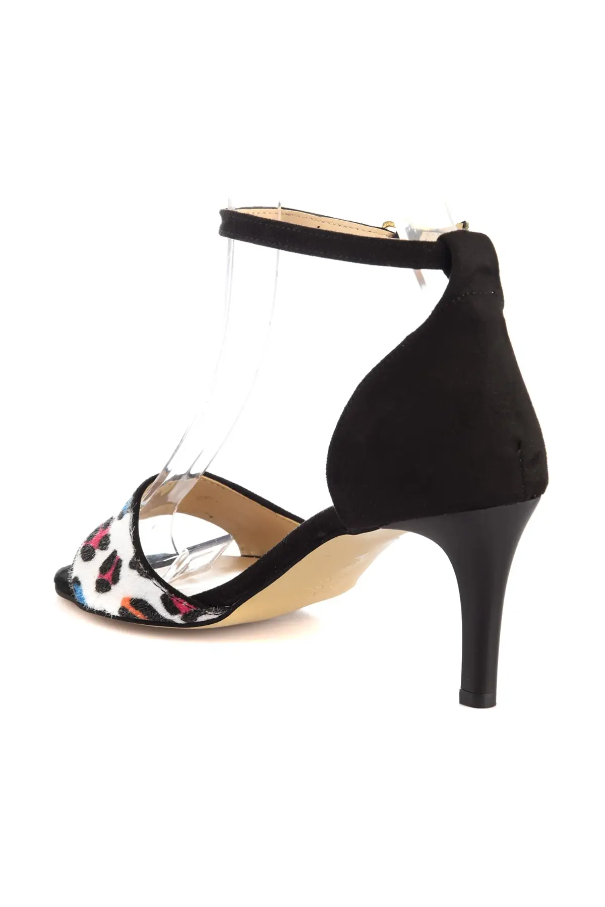 Трендовая леопардовая Женская Классическая обувь на каблуках TAKSS20TO0066|Женские