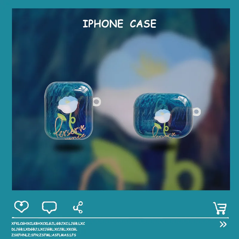 

Жесткий защитный чехол для наушников Apple AirPods 1 2 Pro