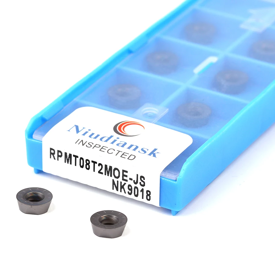 

RPMT08T2MOE-JS RPMT10T3MOE-JS RPMT1204MOE-JS NK9018 high quality CNC tools Milling insert carbide lathe tool turning tool insert