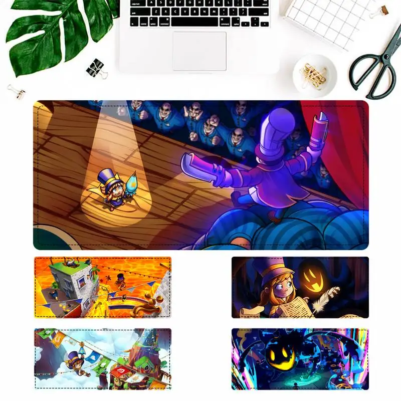 

Elegant A Hat in Time Gaming Mouse Pad PC Laptop Gamer Mousepad Anime Antislip Mat Keyboard Desk Mat For Overwatch/CS GO
