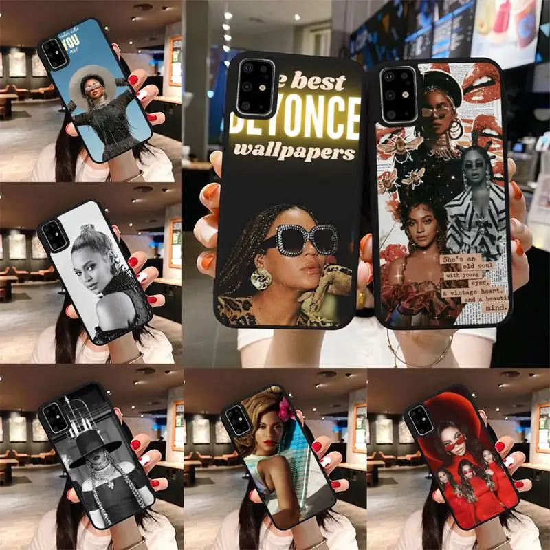 

Beyonce Phone Case For Samsung S8 S9 S10 S20 plus 5G lite note 20 ultra PC nax fundas cover