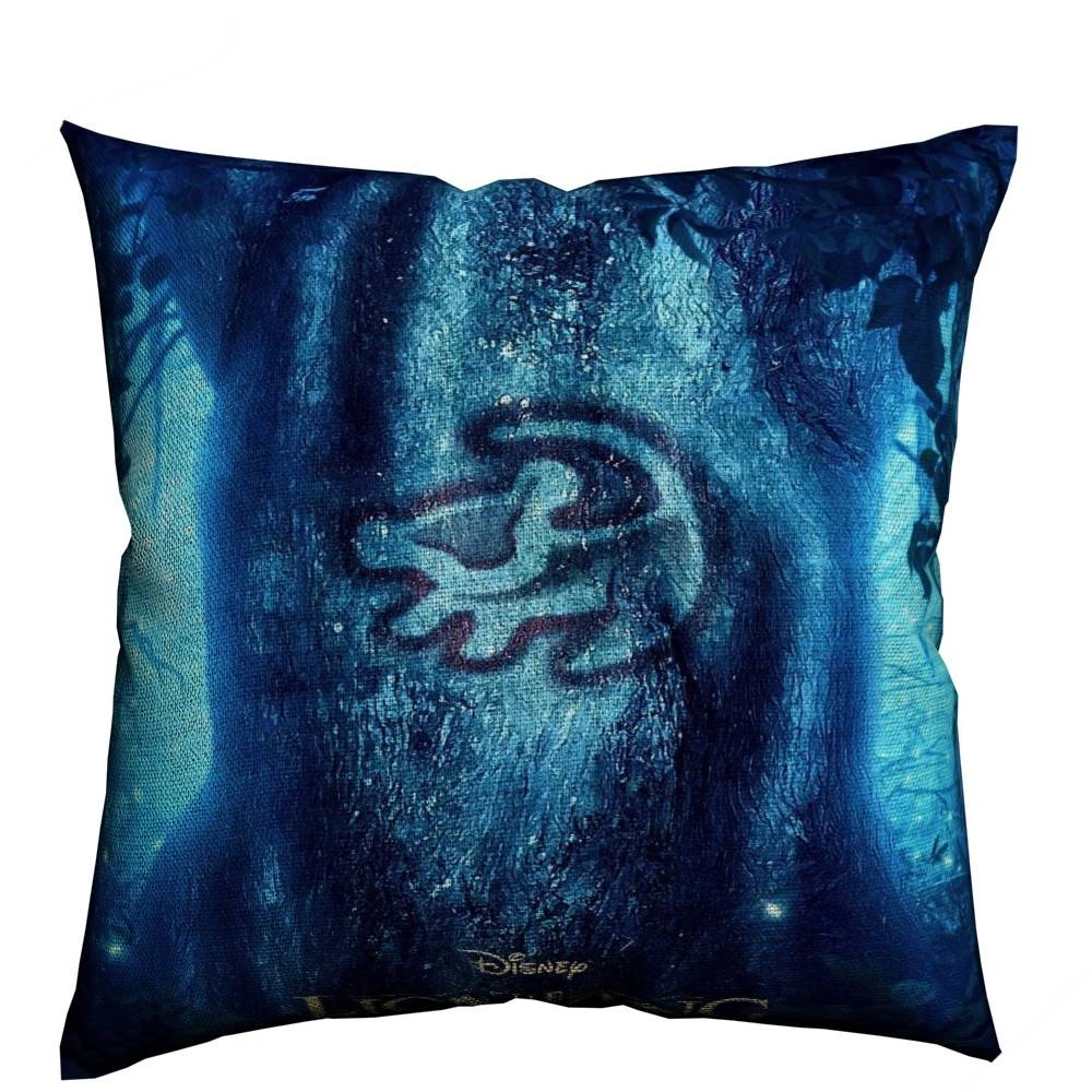 Lion King Movie Pillow Cover Throw Pillows For Sofa Cotton Linen Cushion Cover 45x45cm Scandinavian Decoration Home Almofada - Color: 10