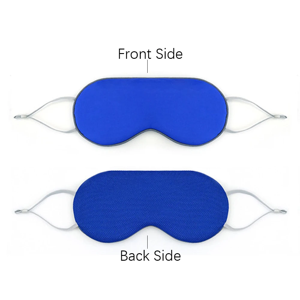 

1PC Adjustable Double Side Ice Silk Sleep Eye Patches Shading Patch Cover Blindfold Sleeping Eyepatch Relax Eye Care Accessories
