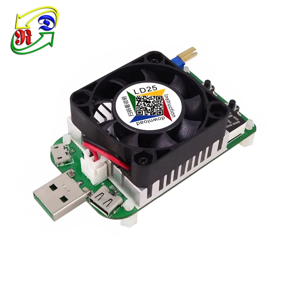 RD LD25 LD35 USB интерфейс электронная нагрузка разрядка батарея тест светодиодный