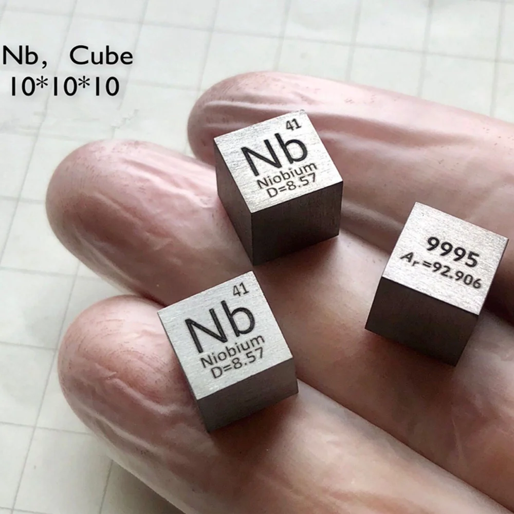 Элемент Cube 10 мм чистая плотность Кобальт никель медь цинк ниобий молибден Олово