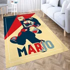 Ковер в стиле Марио надеюсь для гостиной 3D, мебель для зала, напольный коврик для ванной, коврик для зоны аниме, декор для спальни для подростков