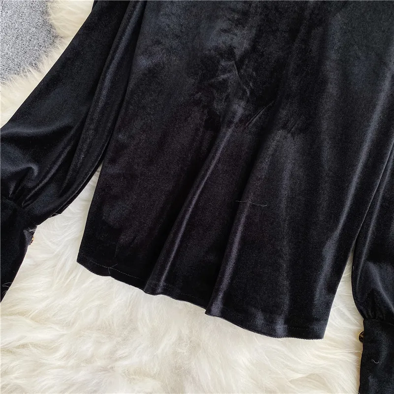 

2020 new fashion women's clothing O-Neck Full women blouse cotton shirt