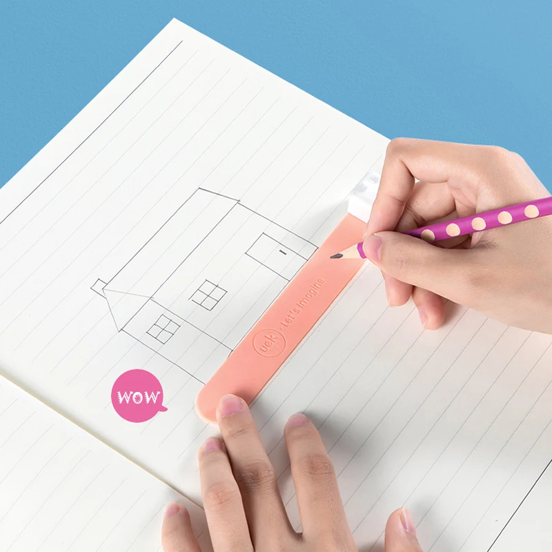 UEK Мультяшные закладки Pad Творческий мягкий силиконовый книжные маркеры