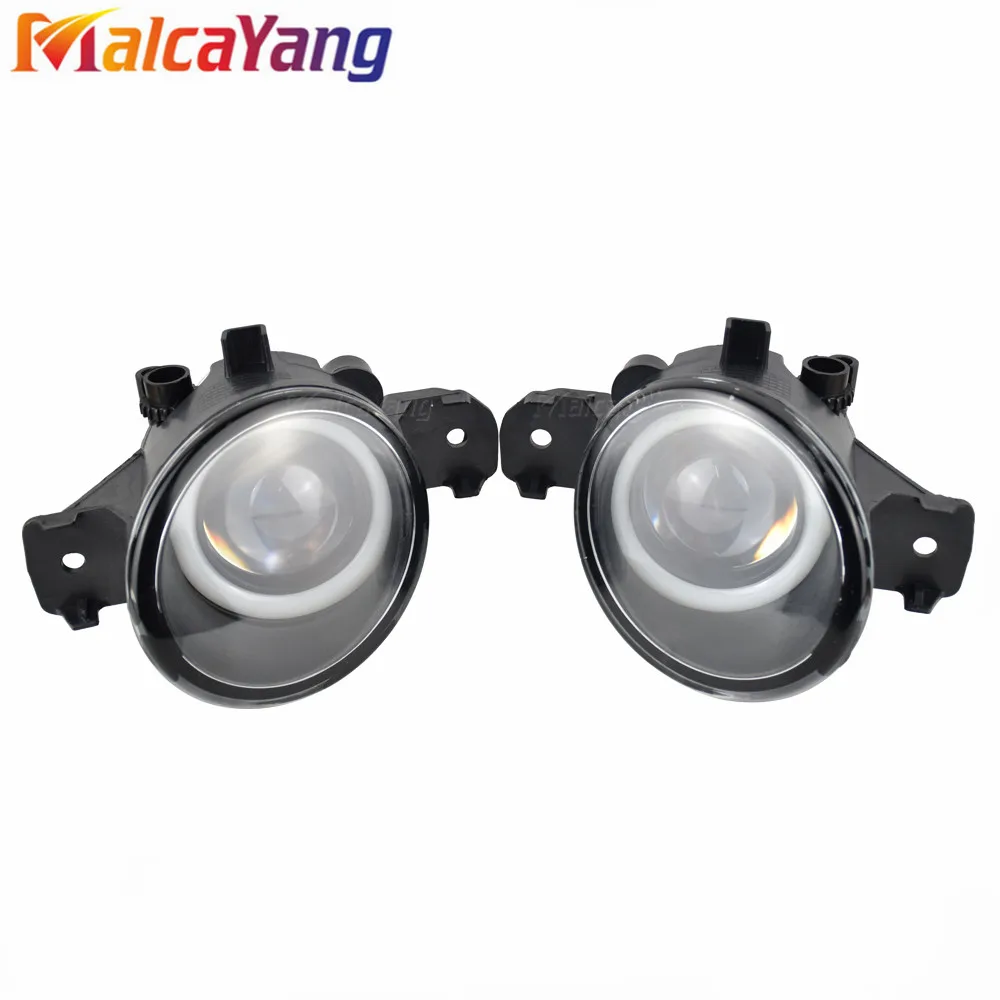 2 шт. автомобильный Стайлинг Angel eye + светодиодный Противотуманные фары