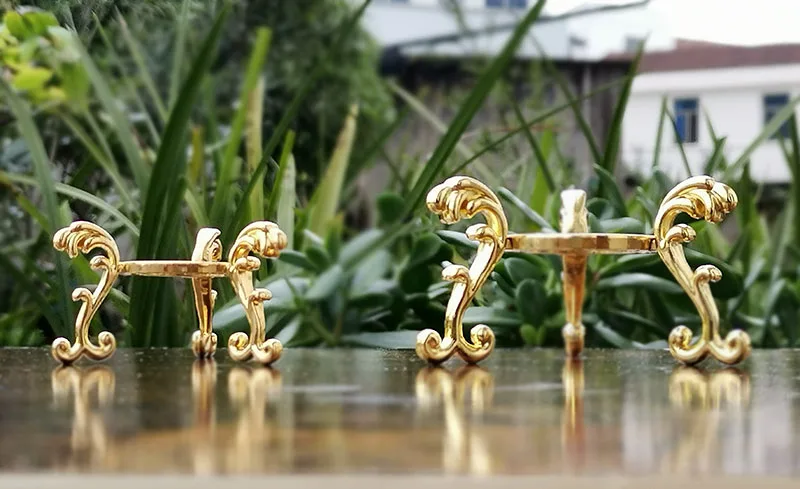 Настольная подставка с большим металлическим хрустальным шариком 1 шт. Декор для