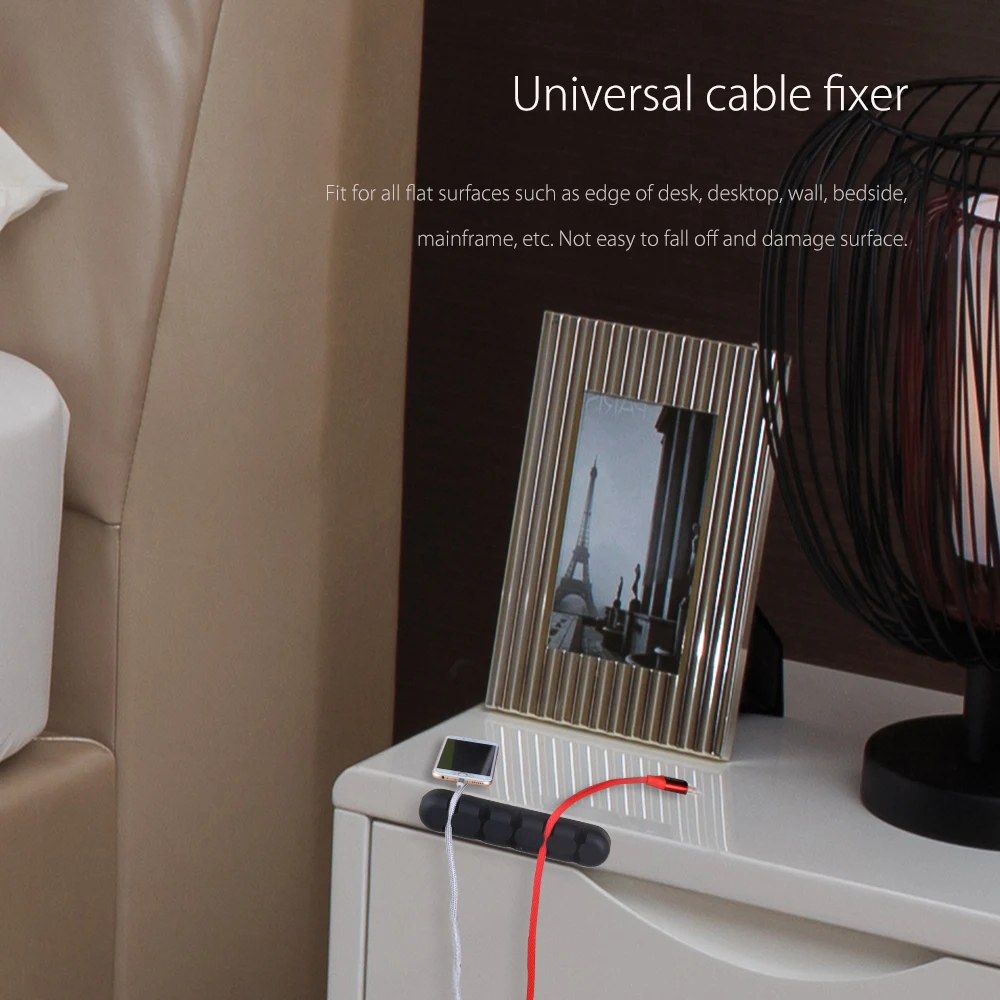 Orico органайзер для кабеля силиконовый минималистичный намоточный Настольный