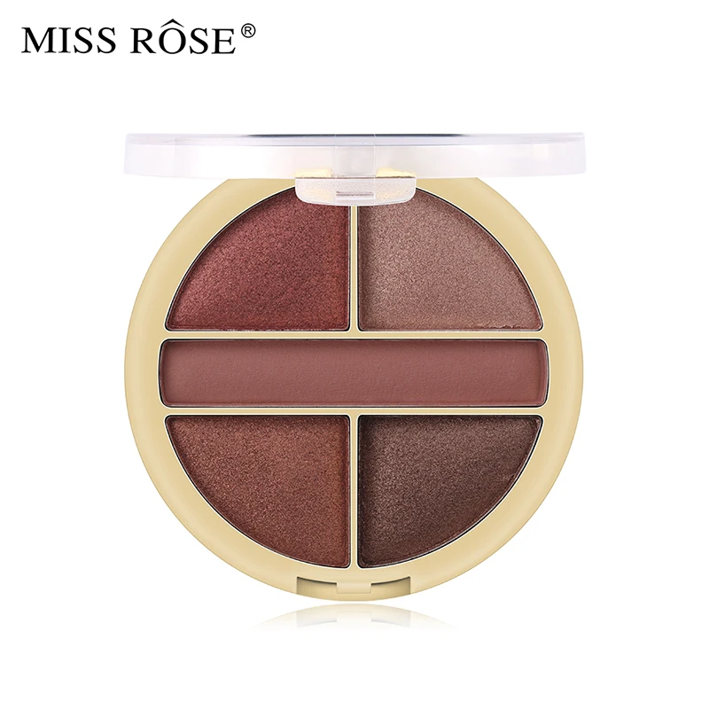 MISS ROSE Новинка 5 цветов Тени для век жемчужная фотосессия водостойкие мерцающие