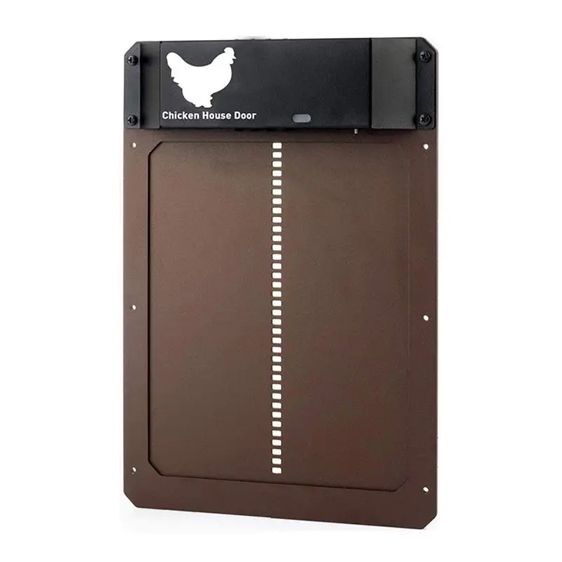 

Автоматическая дверь курятника, автоматическая дверь курятника, светочувствительная практичная дверь для курятника или собаки
