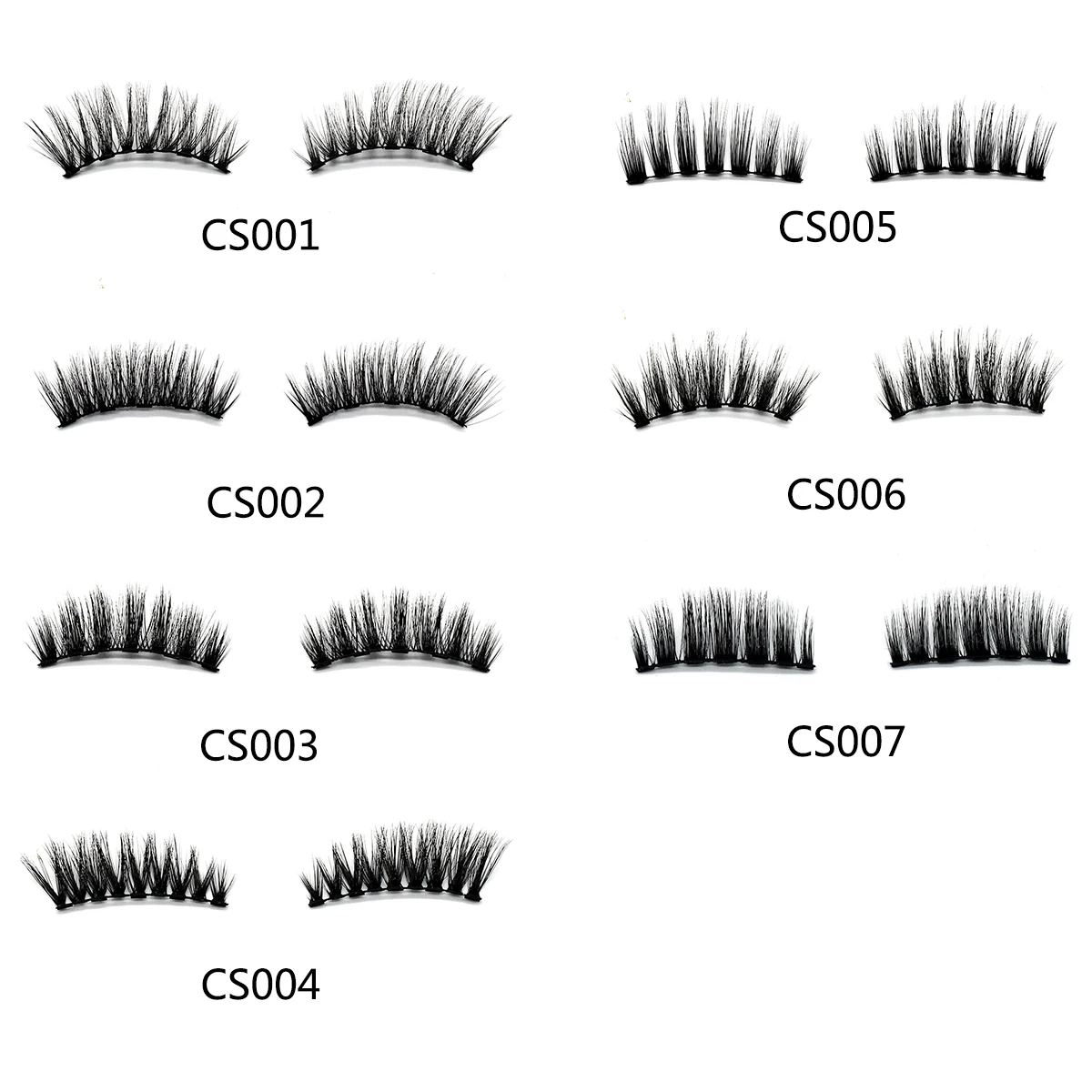 1 пара магнитных ресниц ISEEN и набор подводки для глаз 3D норковые накладные ресницы