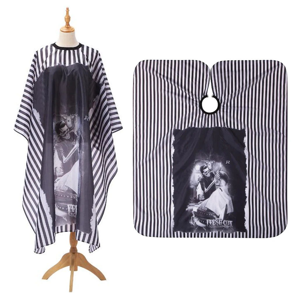 

Haircut Cape Barber Shop Home Gown Hairdressing Patterned Coloring Apron Cloth