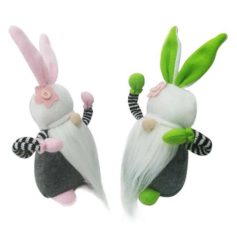 

Easter Rabbit Bunny Gnome Faceless Doll Girls Birthday Gift Swedish Tomte Elf