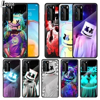cool electronic music smiley for huawei p smart 2021 z p40 p30 p20 p10 lite pro plus 5g tempered glass phone case