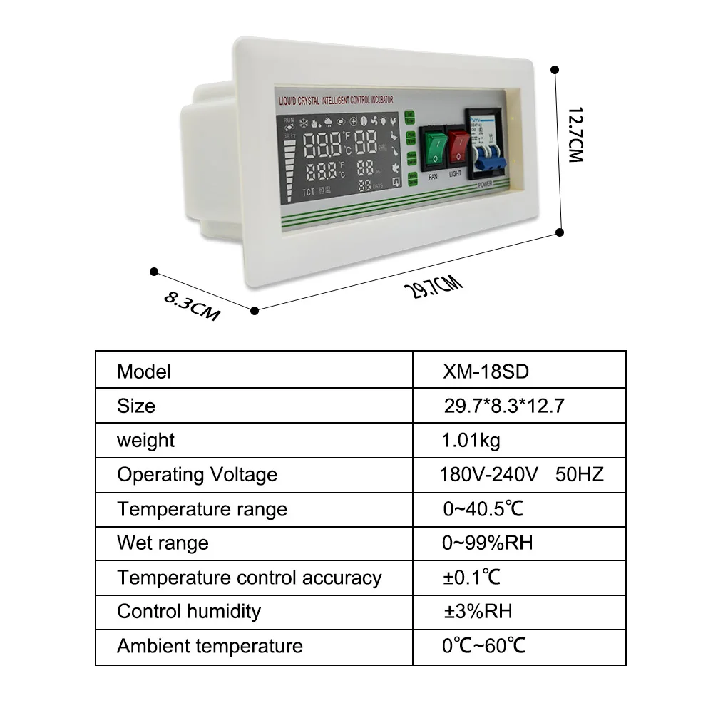 XM-18SD инкубатор для яиц автоматический контроллер температуры по низкой цене