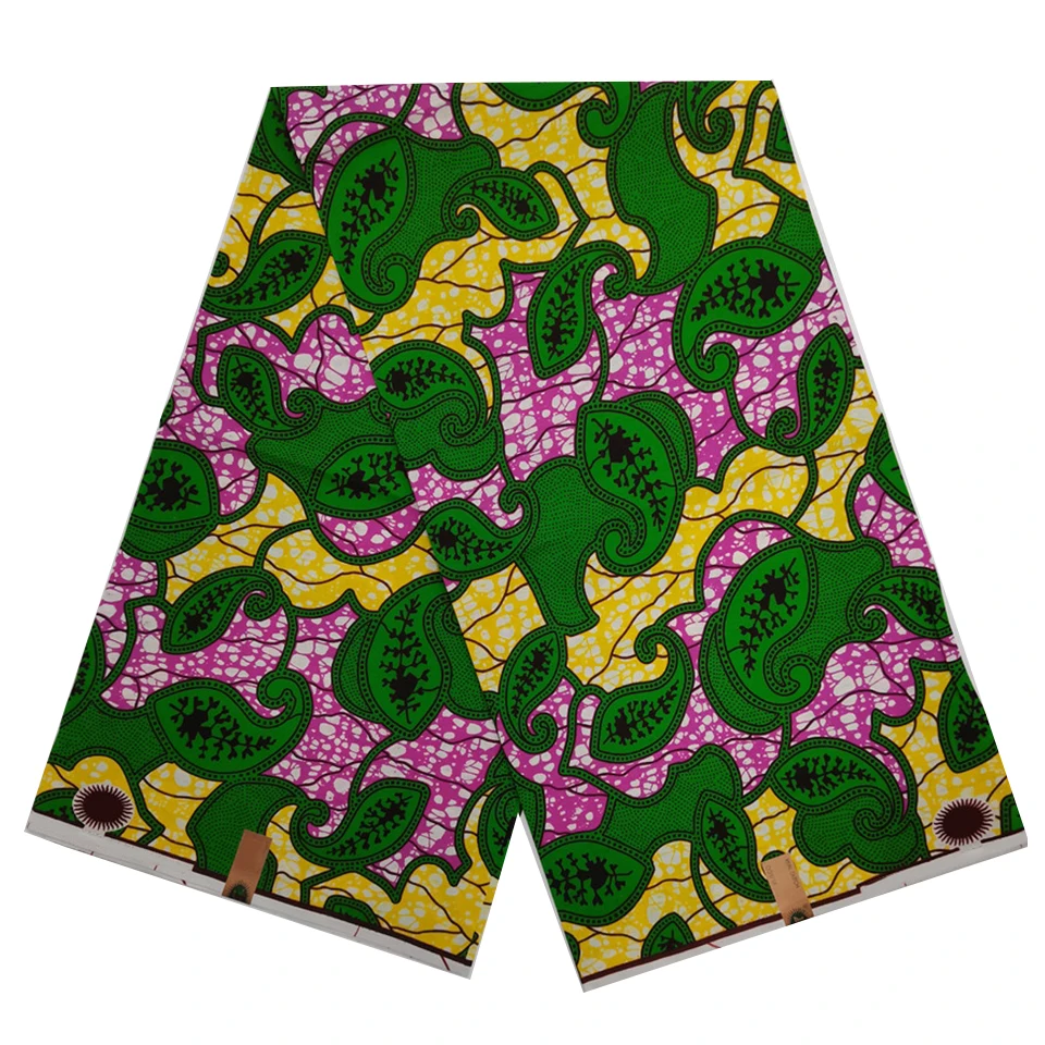 6 Yards Mitex Wax Print/ African Fabrics Kitenge/Pagnes/Tissues Africain/ Lapa/Chitenge HS-42