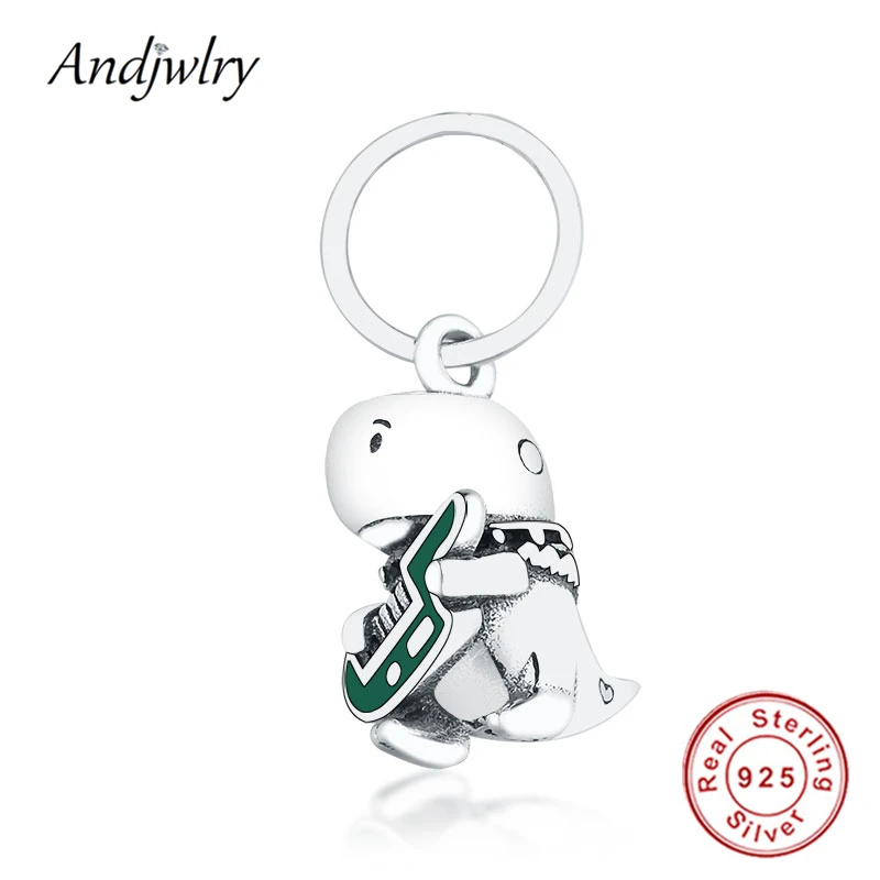 

Dino the Dinosaur Punk Band Dangle Charm Fit Original Pandora Charm Bracelet 925 Sterling Silver Beads Charm DIY Berloque