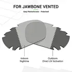 Mryok поляризованные Сменные линзы для солнцезащитных очков, для Окли, Jawbone, вентилируемые, серые, фотохромные