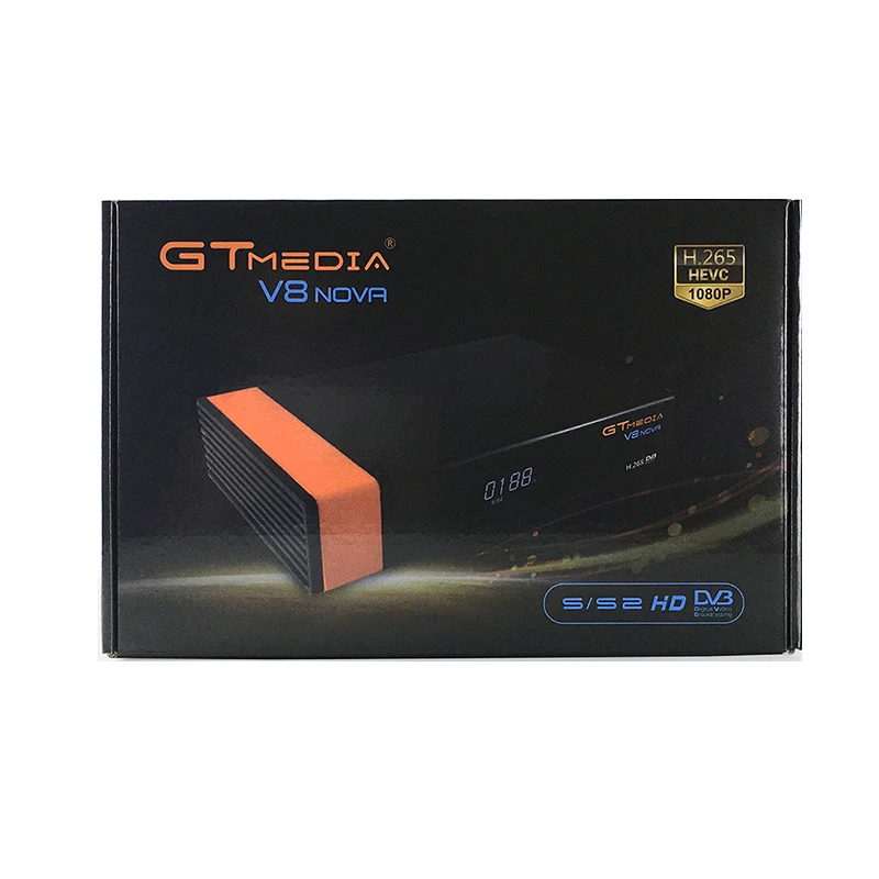 10 шт./лот GTMedia V8 Nova DVB S2 Full HD спутниковый ресивер новая версия встроенный Wifi