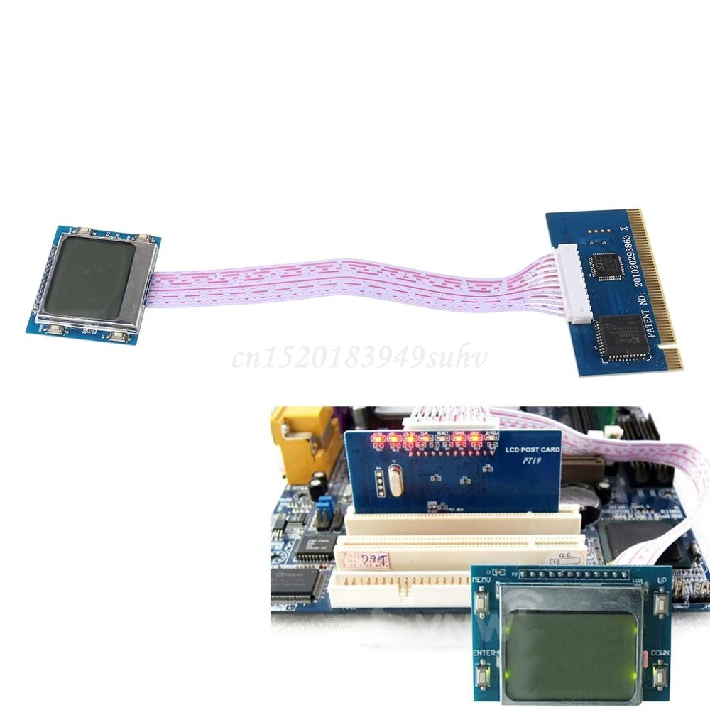 Материнская плата PCI диагностический тестер анализатор ЖК карта для настольного