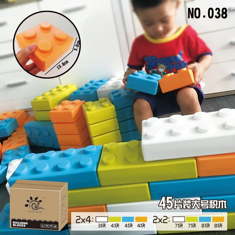 Новый конструктор в стиле мебели строительные блоки большого размера для