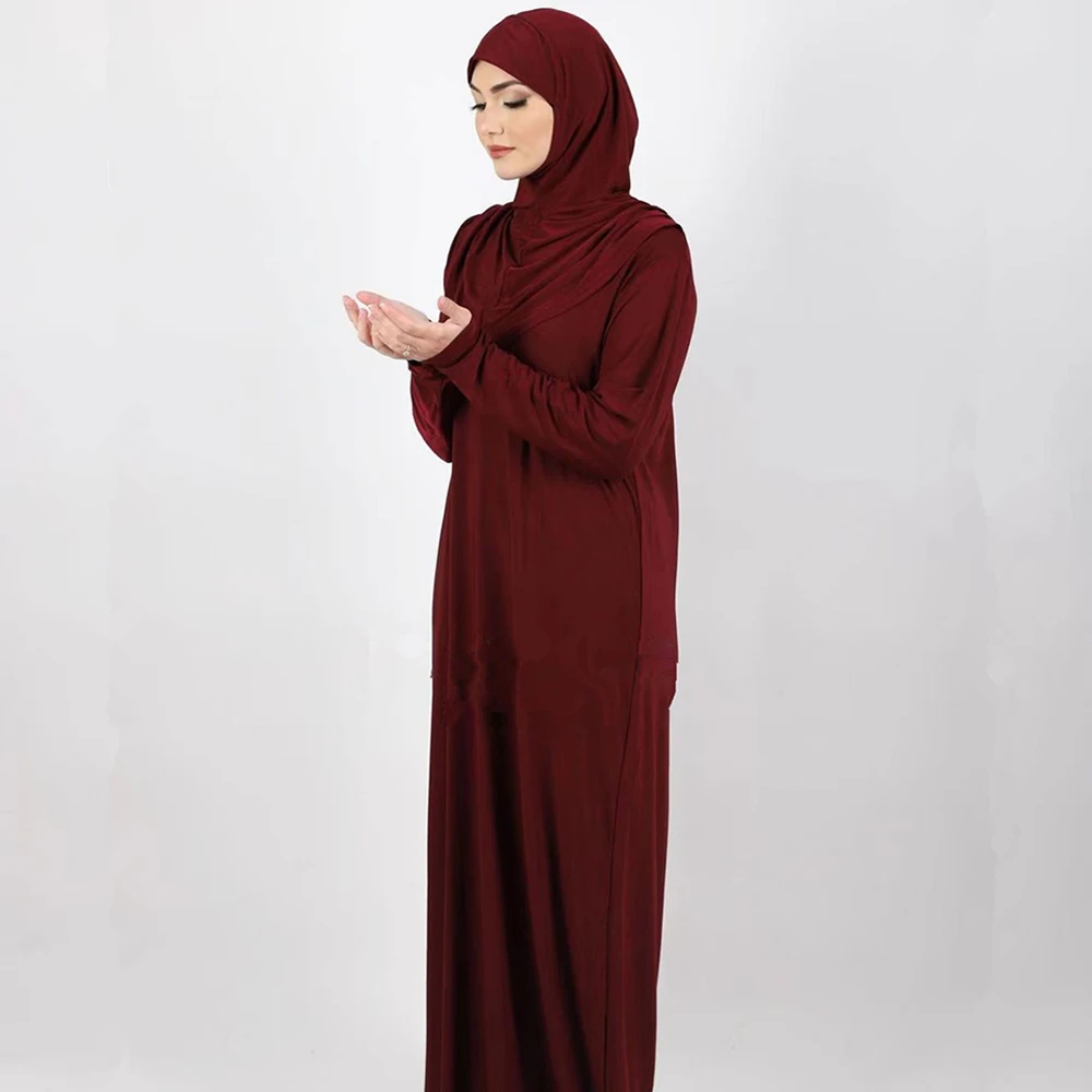 

Ramadan Eid Moubarak Women Abaya Dubai Turkey Islam Muslim Fashion Hijab Prayer Dress Djellaba Robe Ensemble Femme Jilbab Kaftan
