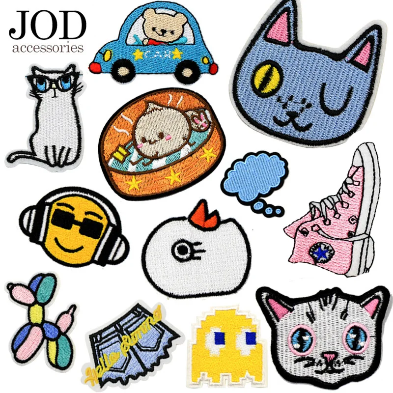 Мультфильм Аниме патч железо на одежде вышивка патчи для аппликация одежду