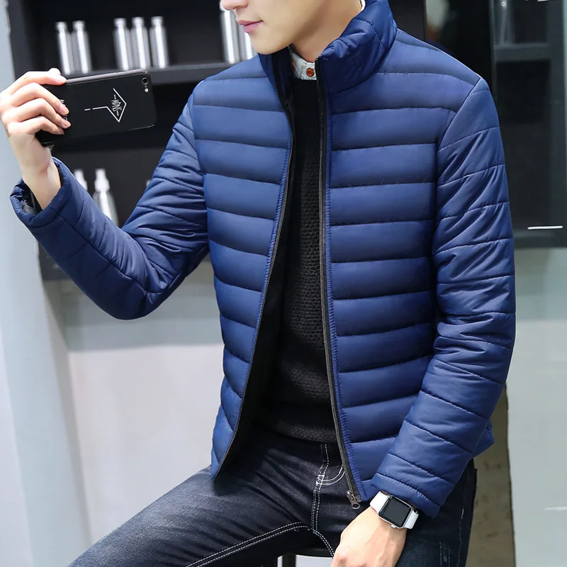 

Ropa De Hombre 2020 New Winter Men's Cotton-padded Clothes Youth Padded Coat Jacket Winter Clothes Men's Clothing Trend