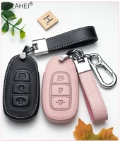 car key case cover for hyundai elantra i30 i40 ix35 kona solaris hb20 veloster sr grandeur ig accent santa fe palisade accessory