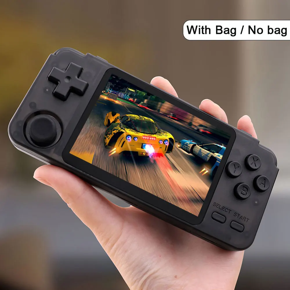 Домашняя игра RK2020 Ретро Консоль портативный 3 5 дюймовый разъем IPS экран