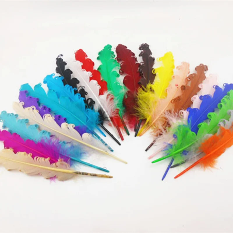 100 шт 14 18 см кудрявые Нагорно гусиные перья DIY вечерние украшения для свадьбы