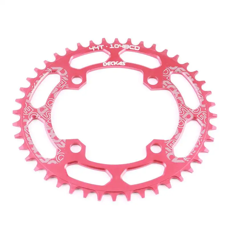 DECKAS Овальный 104BCD 40/42/44/46/48/50/52T горный велосипед Звездочка MTB велосипед, способный преодолевать Броды для shimano 8-12 Скоростей диаметра окружности болтов(алюминиевая звездочка