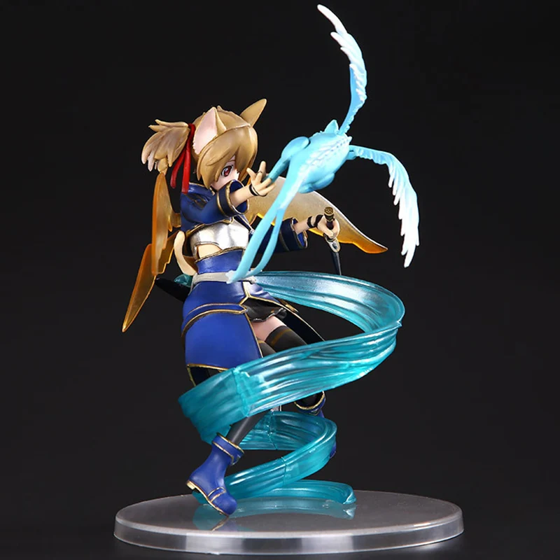 18 см аниме Меч Art Online II Silica ALO Ver. Забавные Рыцари Ayano Keiko 1/8 ПВХ экшн фигурка Модель