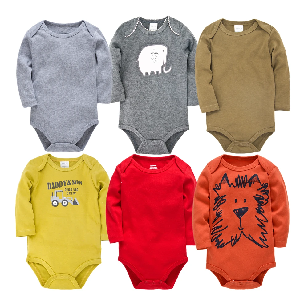 

Roupas bebe de Long Sleeve Newborn Baby Bodysuits Set 100% Cotton Baby Boys Girls Pajamas Clothes Infant Long Sleeve Underwear