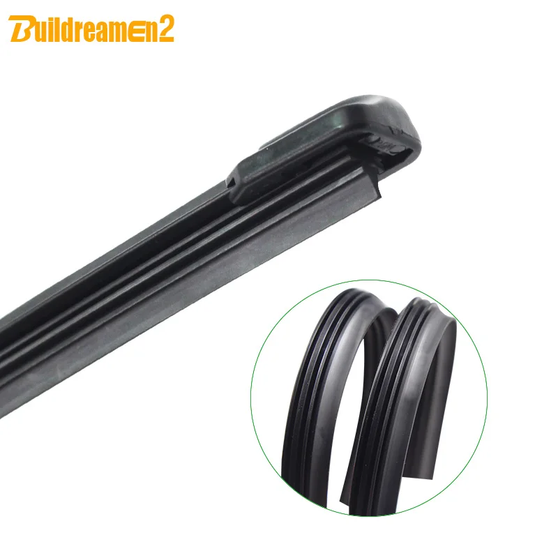 Buildreamen2 Car Soft Rubber Windshield Wiper Windscreen Blade For Volvo S60 T5 & Base 2.4T Sedan 4-Door 2001-2003 | Автомобили и