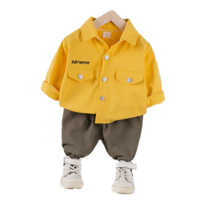 Весенне осенняя одежда для маленьких мальчиков Детская хлопковая куртка с