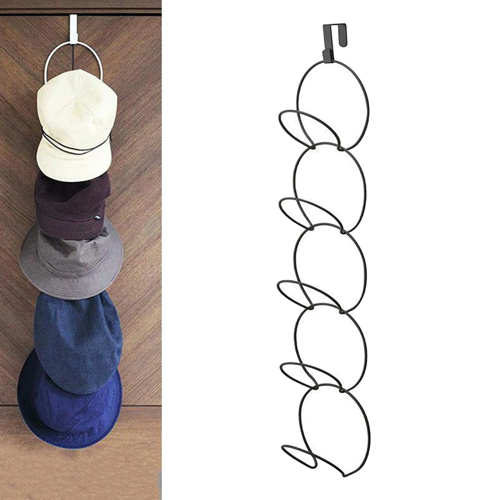 Держатель-вешалка для бейсбольных шляп органайзер хранения вешалка шарфов