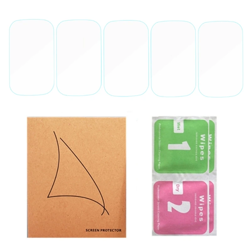 

TPU Clear Protective Film for -Fitbit Charge 5 Smart Band Screen Protector Cover