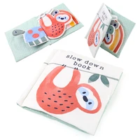 soft cloth books for newborns baby early learning cognize animal shape numbers rattle sound book educational montessori toys