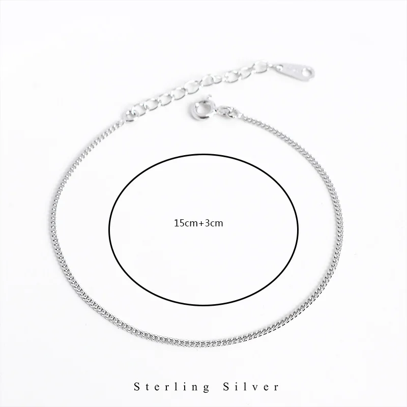 Женский минималистичный браслет ElfoPlataSi изящное ювелирное изделие из 100% серебра