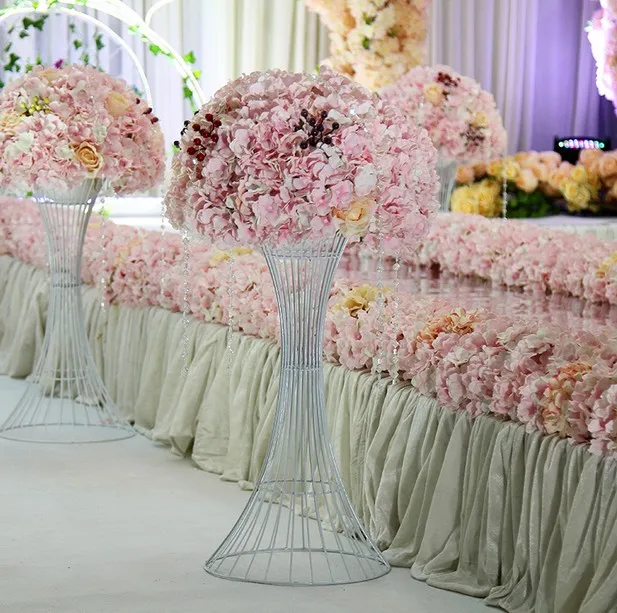 Цветок дисплей плинтус свадебный стол центральный цветок ваза напольные вазы