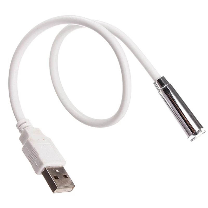 Гибкий портативный светодиодный мини-фонарик с USB фонарик для ПК ноутбука