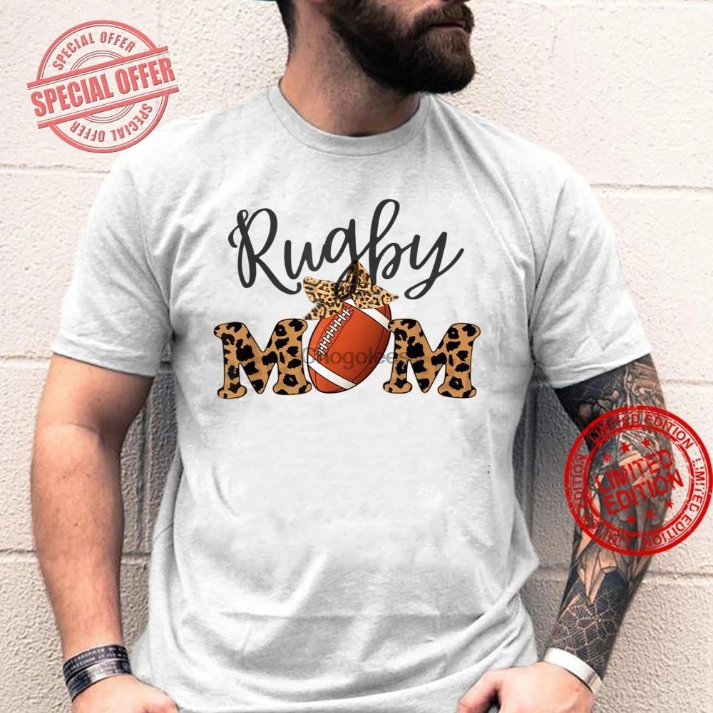 Крутая леопардовая рубашка для регби мама День матери | Мужская одежда