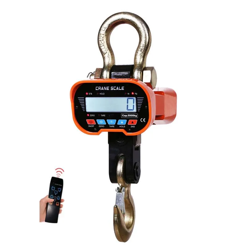 

Digital readout LCD display 1t to 20t heavy duty hanging electronic weighing scales