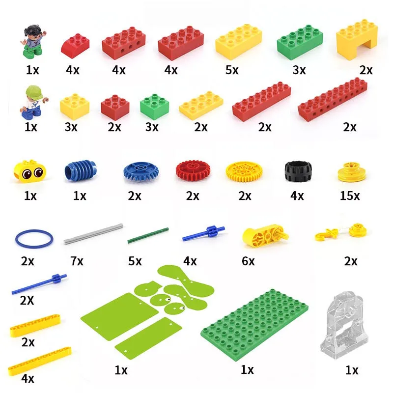 

MOC Compatible with LEGOing 9656 Particle Building Blocks Educational Institutions Stem Robot Science Technology Set