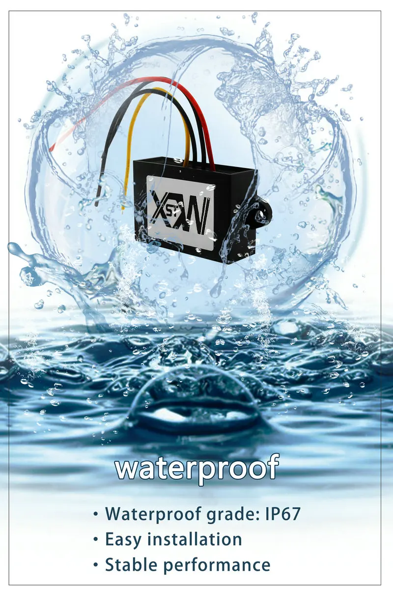 Водонепроницаемый понижающий преобразователь постоянного тока 36 В в 24 2A 3A 72 Вт