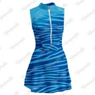 Женское платье для триатлона, одежда для велоспорта, майка без рукавов, уличная одежда для команды и спорта, одежда для велоспорта, на лето